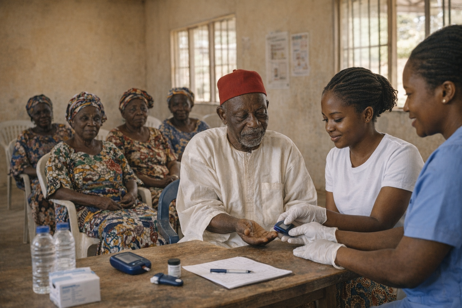 RHDF blood sugar testing