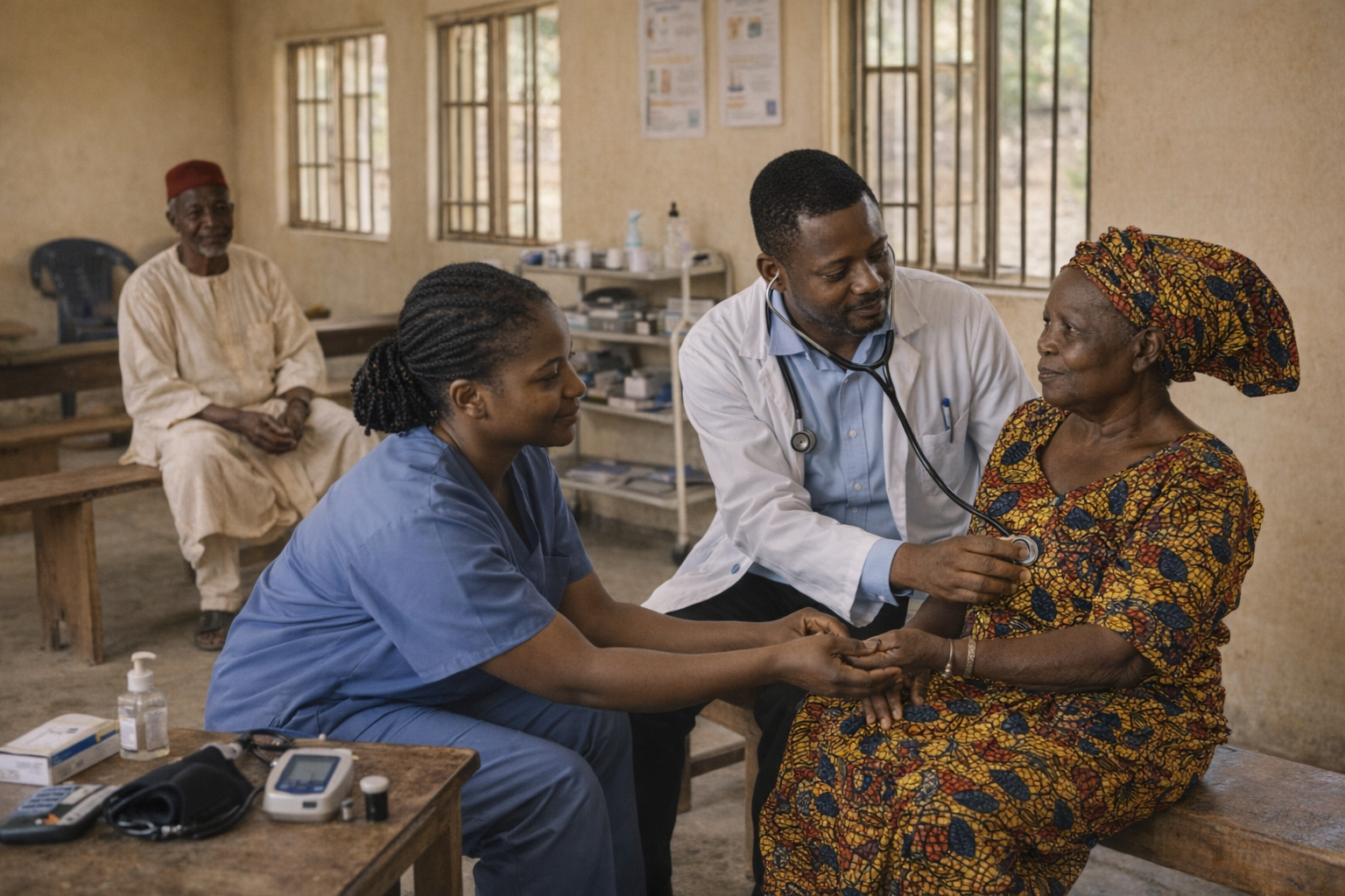 Hospital outpatient care for older adults in an Igbo community