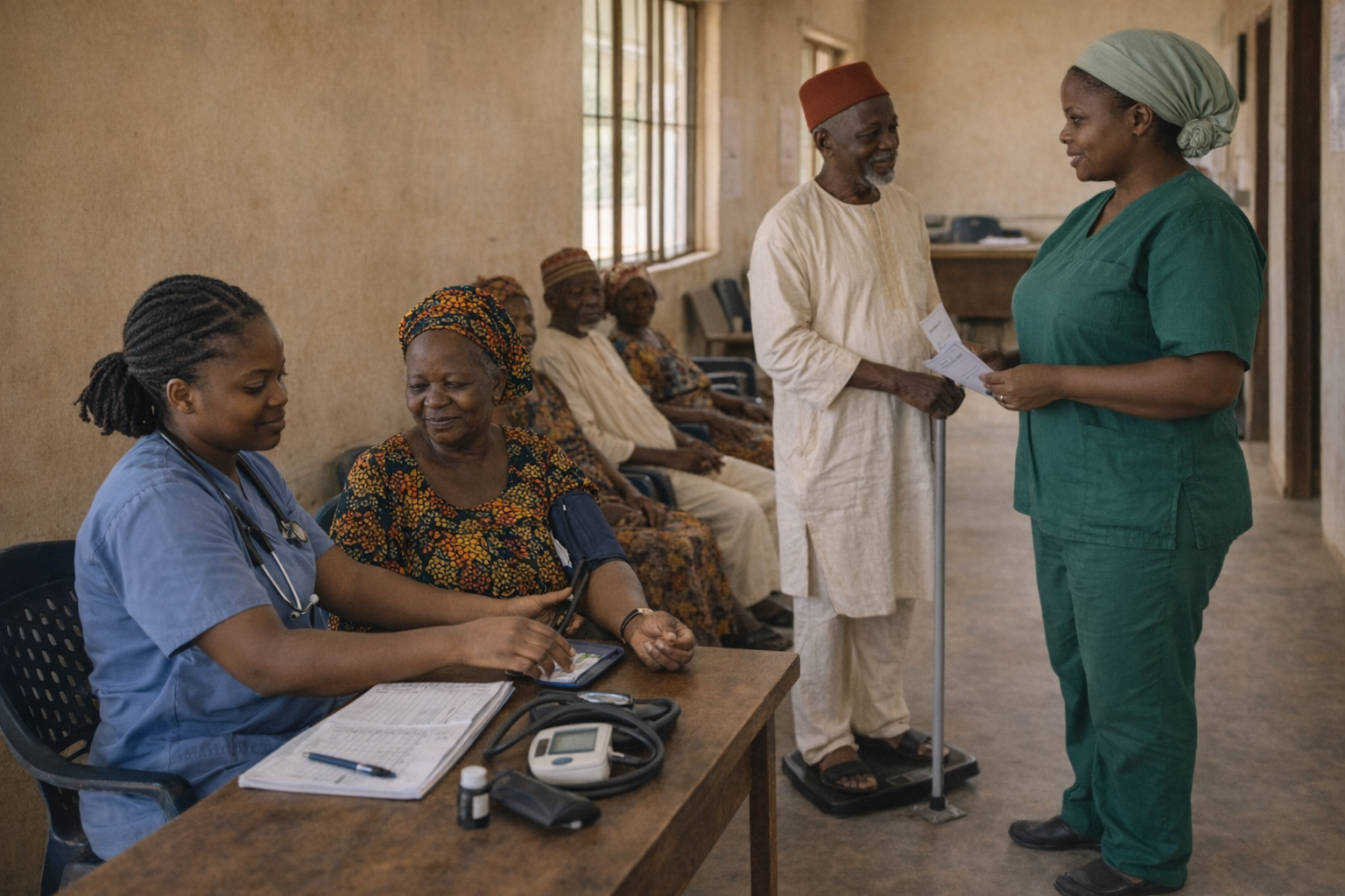 RHDF hospital vital signs screening